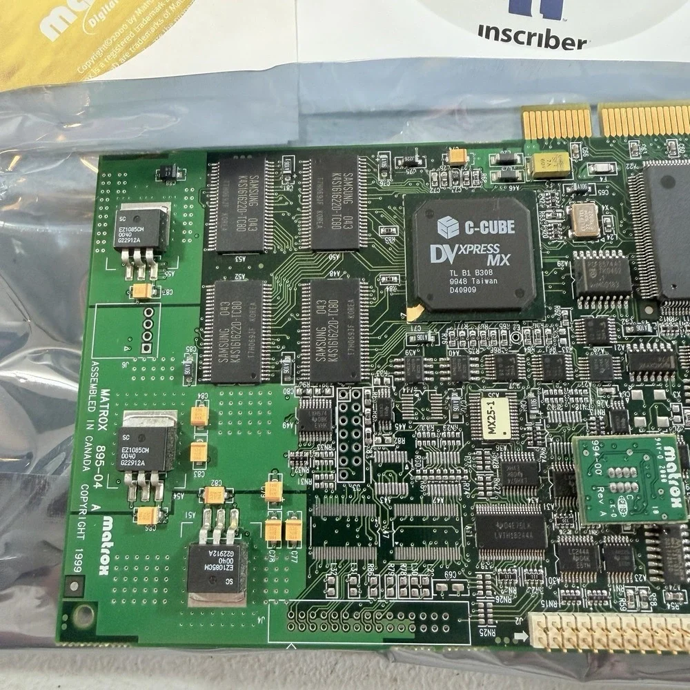 Matrox RT2000 Mega Pack Kit V 2.0 Realtime Editing W/ Adobe Premiere 6.0